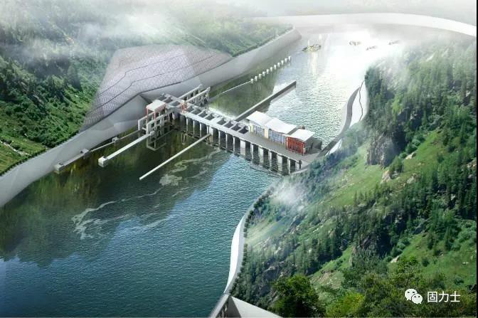 漢江白河(夾河)水電站項(xiàng)目效果圖 漢江白河(夾河)水電站項(xiàng)目效果圖